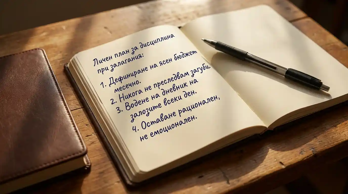 Записани препоръки и дисциплина за форкаст залог